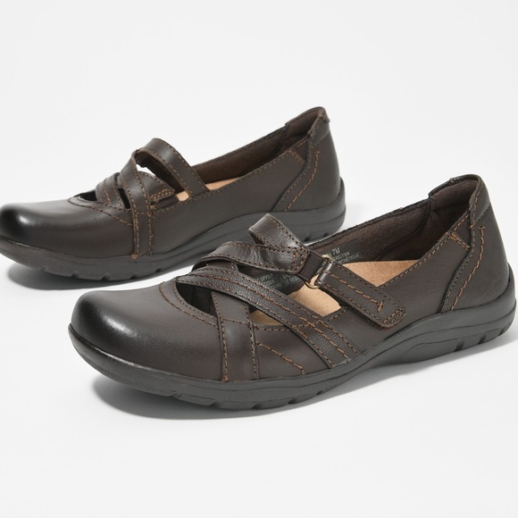 Earth Origins Shoes - Earth Origins Leather Slip-On Shoes - Rapid 2 Raelynn - Size: 10M